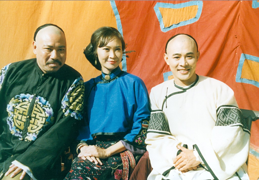 李连杰1992年与萧芳芳合作《方世玉》。