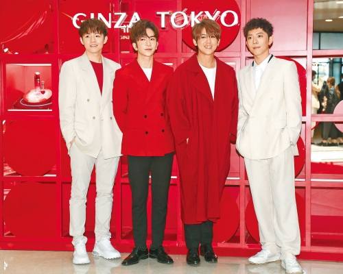 ■Ian、AL、姜濤和Edan齊齊出席活動,即吸引2000粉絲撐場,場面墟冚!