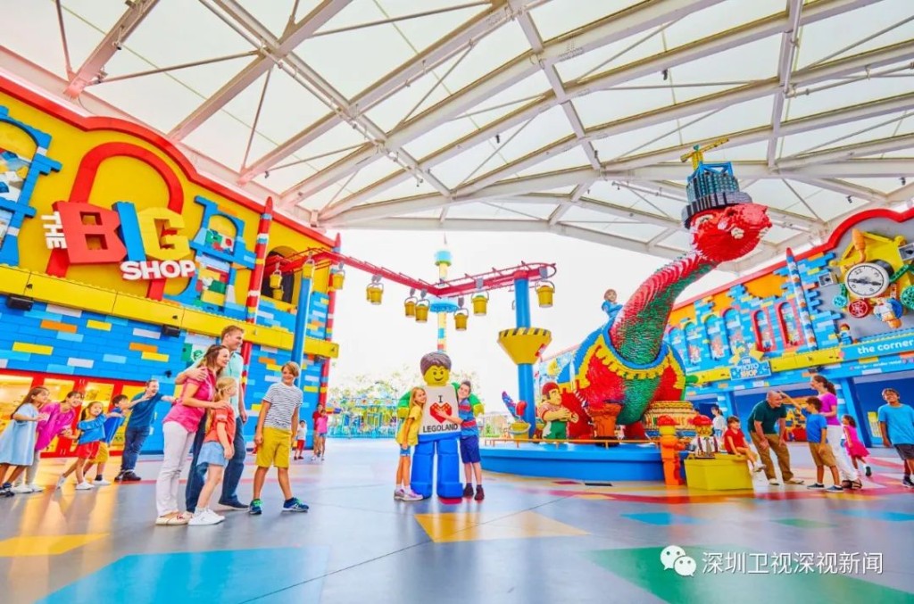 深圳LEGOLAND度假区拟2024年开园。微博图
