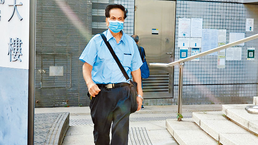 73歲工程師被裁定3項刑事損壞罪成立，判囚8星期緩刑24個月。