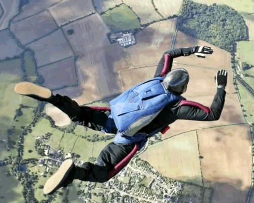 西澳州首府珀斯一名30歲的跳傘好手，在跳下後，降落傘卻沒有正常打開，導致他直接墜落地面身亡。網圖
