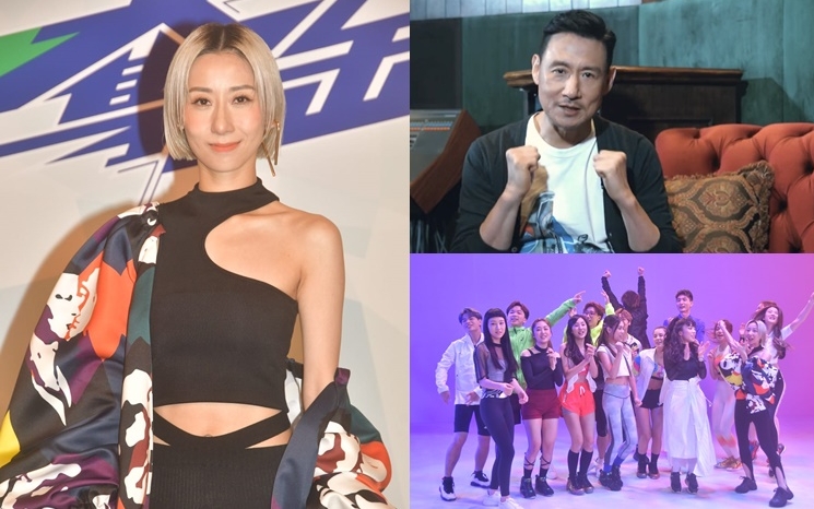 泳兒與學友打對台，她指奧運值得大家去支持，可以由不同年代、不同歌手及曲風、做到百花齊放。