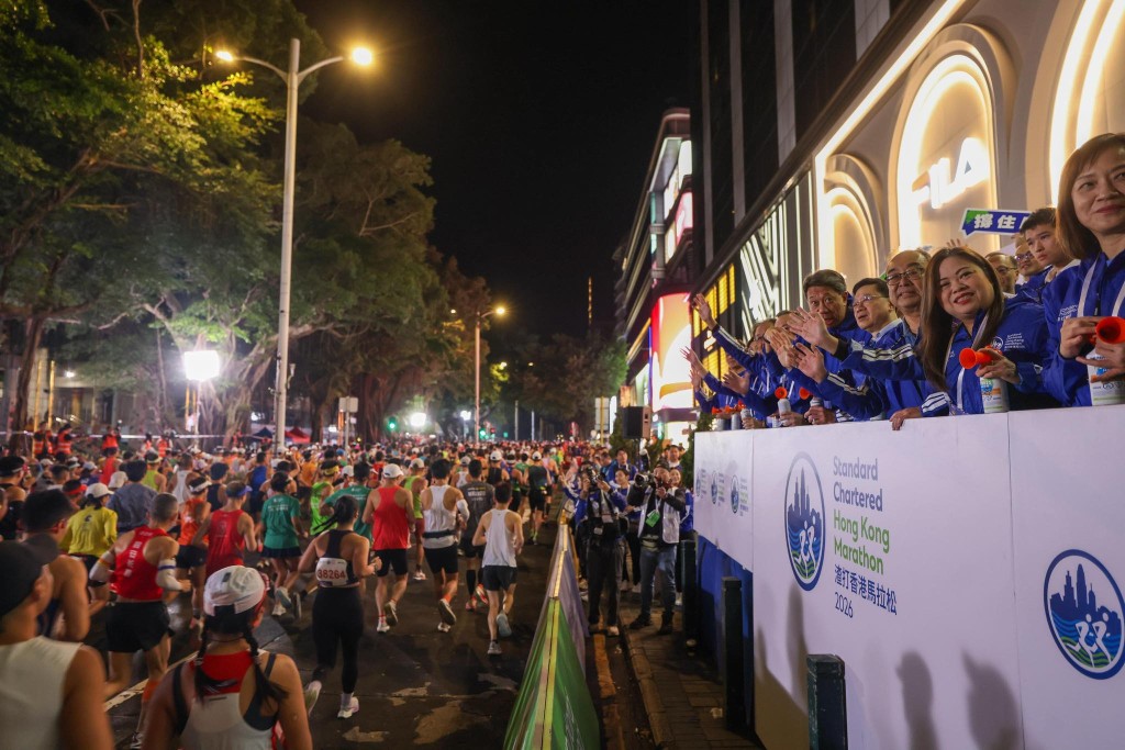 賽事於尖沙咀彌敦道起步。李家超fb圖片