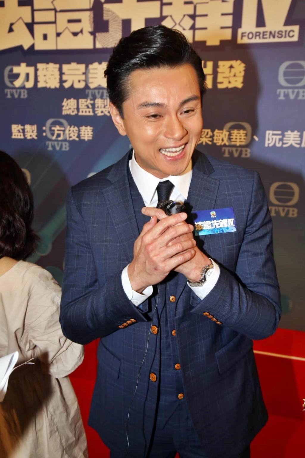 黃浩然表示最擔心付出努力的劇集不出街,慶幸公司重拍。