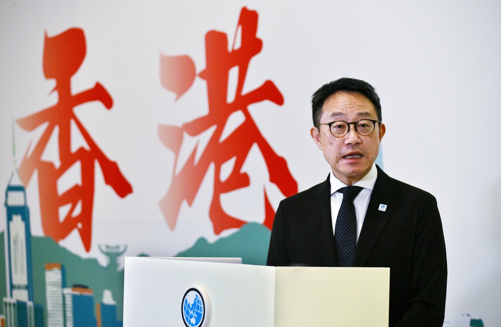 海關關長陳子達表示，香港續任世界海關組織亞太區副主席至2028年度。何健勇攝