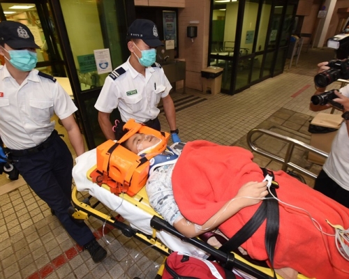 大埔發生男童堕樓事件， 警方正調查墮樓原因。