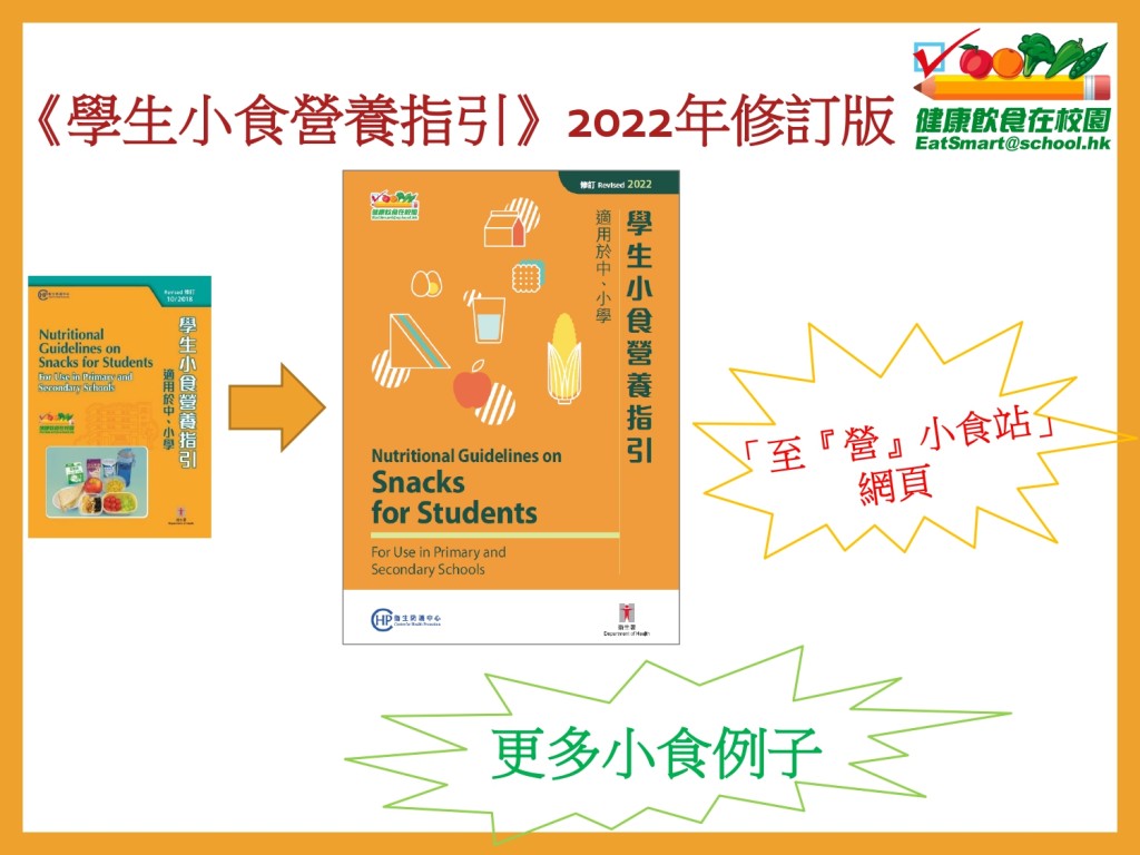 •《学生小食营养指引》2022年修订版（二）