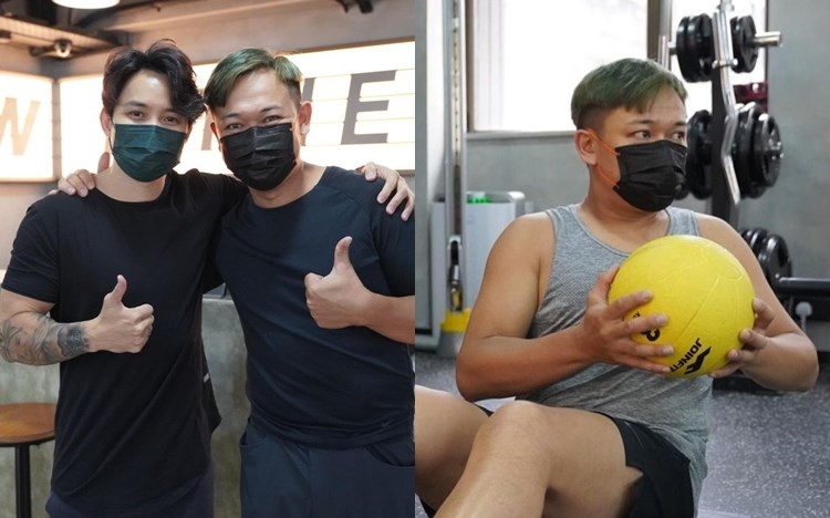 祖祖都下定決心要Keep fit！