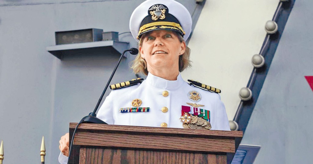 「林肯號」核動力航母艦長鮑恩施密特。