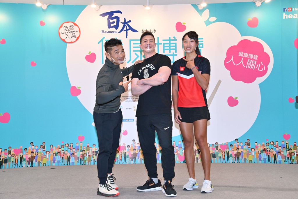 杜德智、Rocky和洪詠甄一齊分享飲食心得。