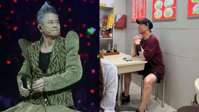 蔡一杰癌细胞扩散最新状态曝光  孤身落茶餐厅素颜憔悴身形消瘦  揸机与粉丝自拍展绅士风度