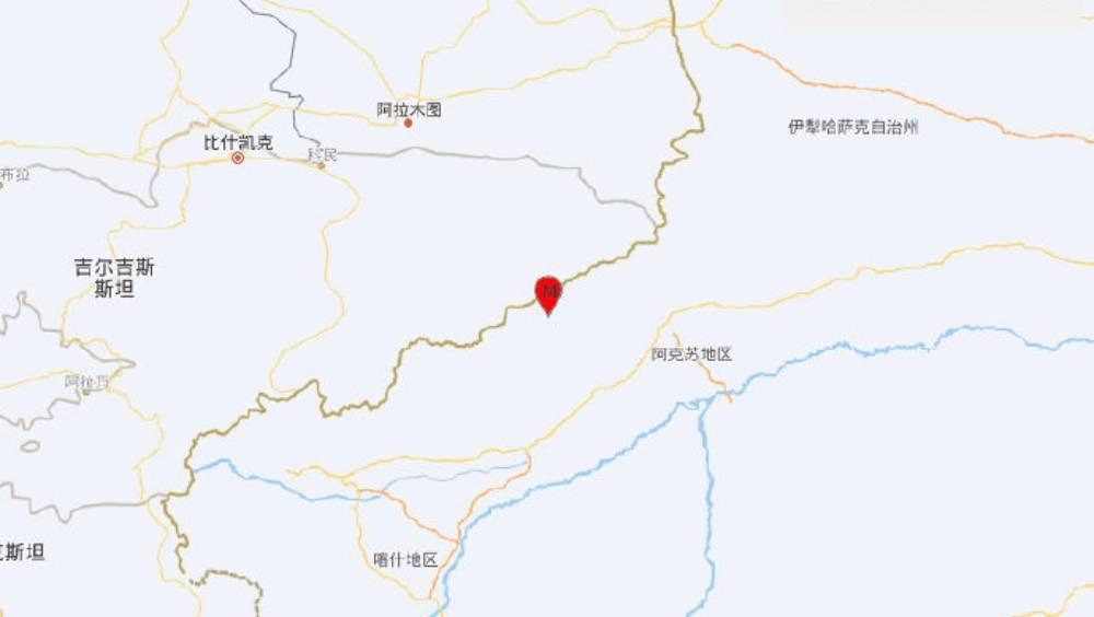 新疆地震阿克蘇地區烏什縣發生4.6級。中國地震台網