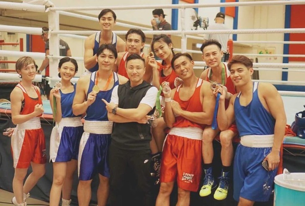 潘梓鋒與鄒兆霆事發前曾在TVB節目《明星運動會》中比賽打拳。  ​