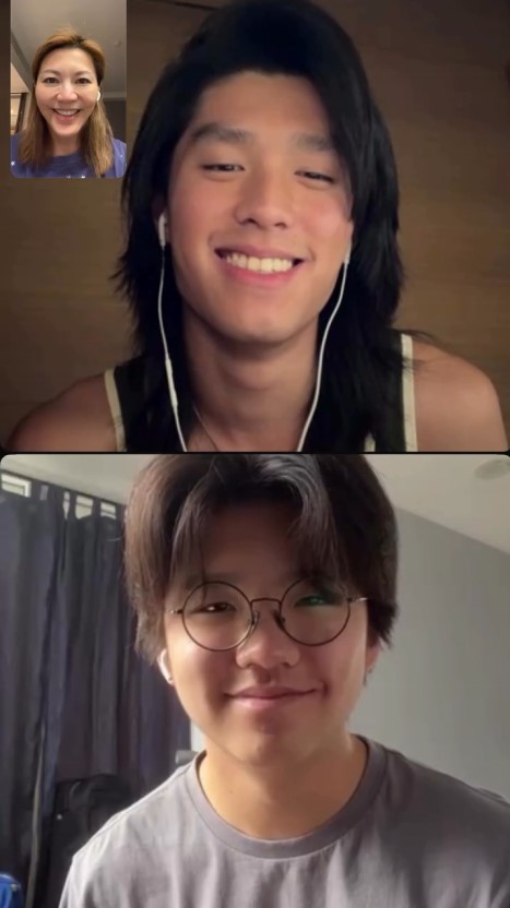 林曉峰的細仔林熙激似老竇，尤其撞樣爸爸於《古惑仔》中的包皮造型。