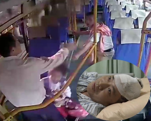 重慶巴士司機勇救被挾持10歲女孩。（網圖）
