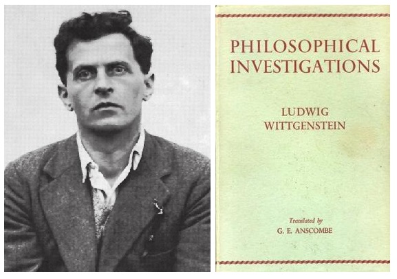 維根斯坦《哲學研究》在1951年維根斯坦去世時已接近完成。（英文：Philosophical Investigations）