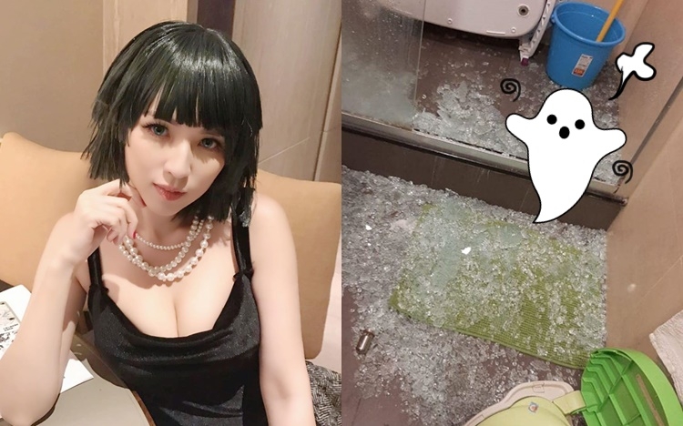 阿雪透露以前工人姐姐成日話見到嘢,於是請師傅上門睇,發現廁所真係「有啲嘢」。