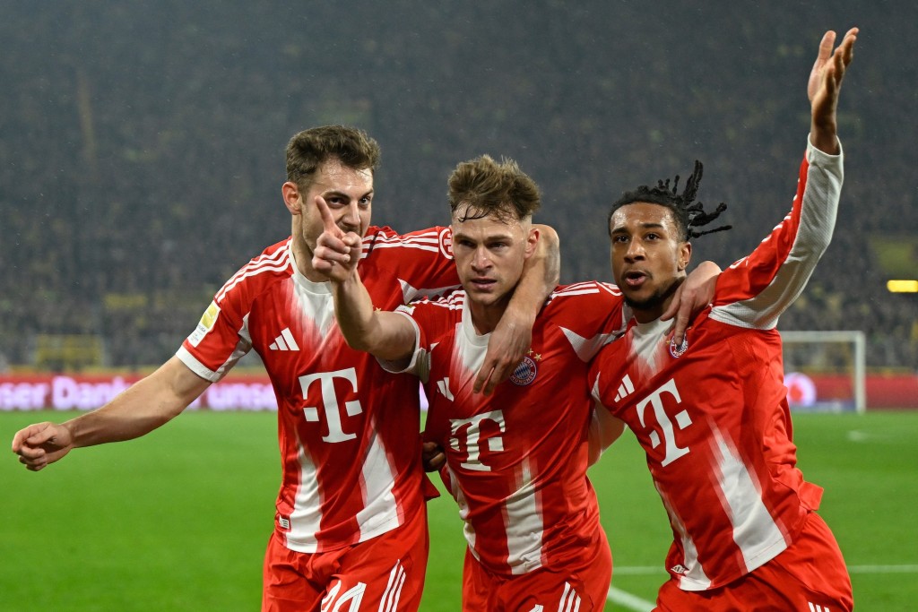 甘美治为拜仁奠定胜局。法新社