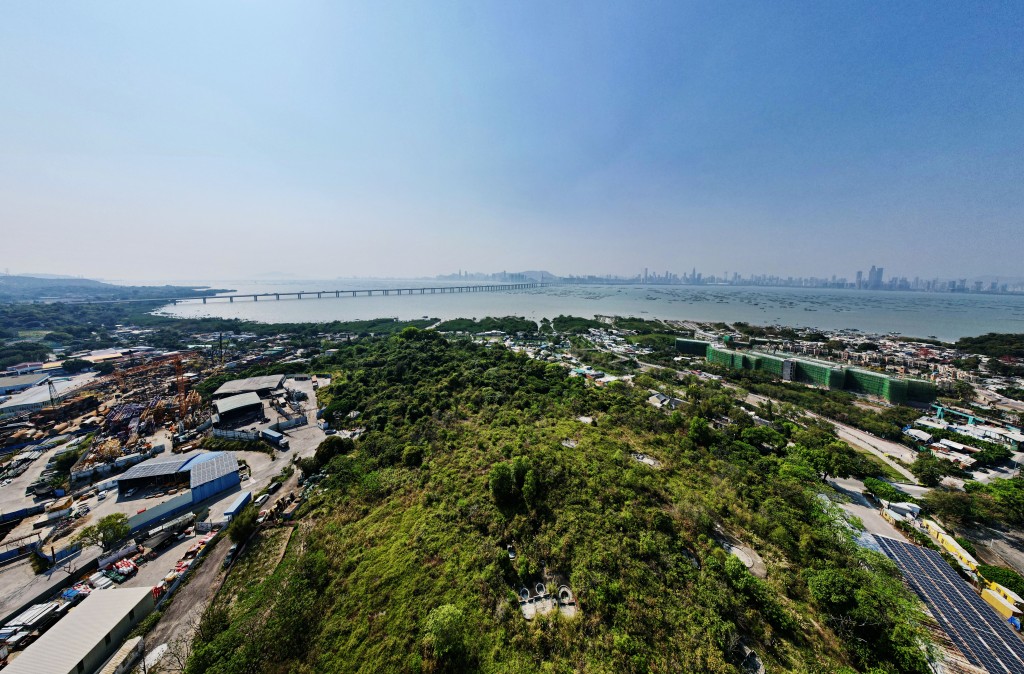 港深西部鐵路區域。資料圖片