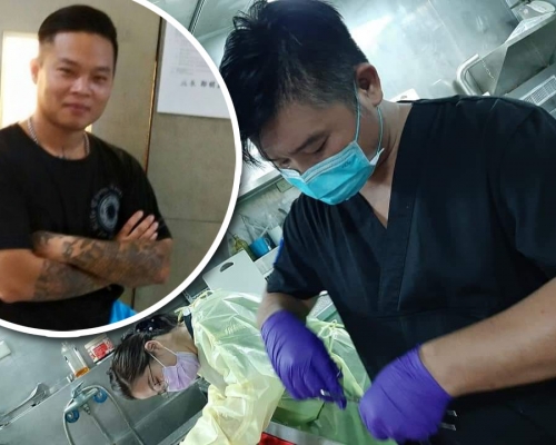 台灣遺體美容師陳修將涉嫌殺害女友被捕。陳修將facebook圖片
