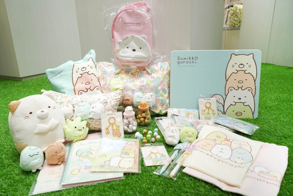 「FUNNATION 玩物國度」發售逾百款角落小夥伴精品。 「FUNNATION 玩物國度」發售逾百款角落小夥伴精品。