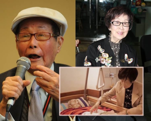 蕭湘現身談及李我的近況。（資料圖片、港台節目截圖）