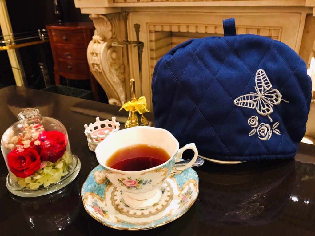 執事cafe專業得有自家品牌紅茶。