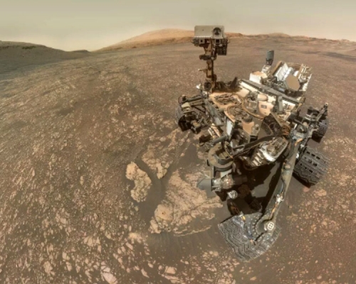 NASA的火星探测车「好奇号」，自2012年起在火星表面探索。（网图）