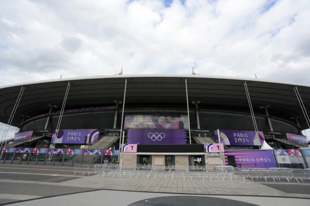 法兰西体育场位于巴黎北部，8月1日起进行田径项目比赛。路透社