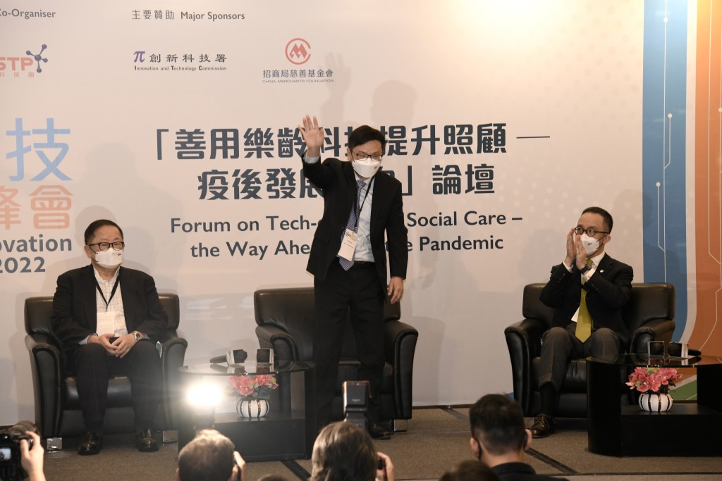 孫玉菡表示香港目前的樂齡科技尚處於推行初期，之後面臨的最大挑戰在於如何將科技推向社會大眾。黃偉強攝