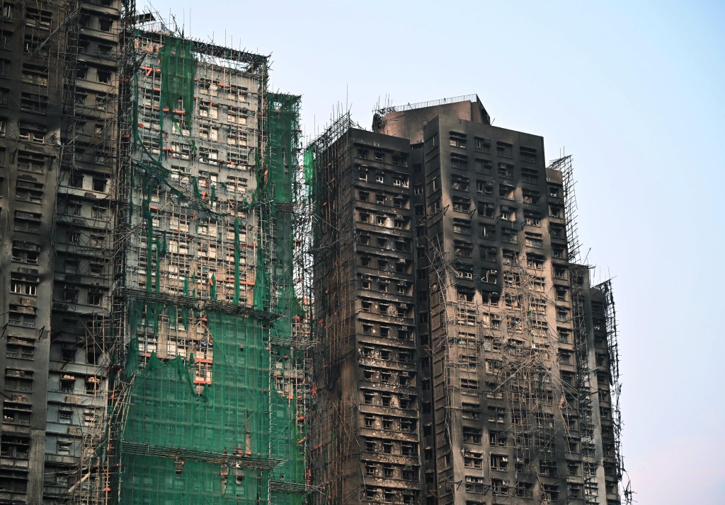 大埔宏福苑火災造成多人傷亡。資料圖片 大埔宏福苑火災造成多人傷亡。資料圖片