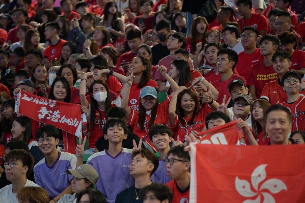 男子手球銅牌賽，港隊不敵北京隊。何君健攝