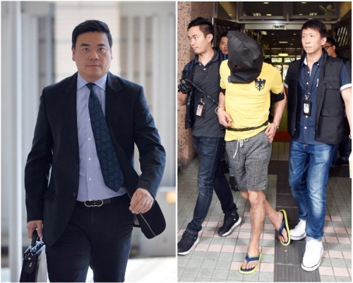 左：政府化驗所化驗師譚卓寧博士；右：林永春。