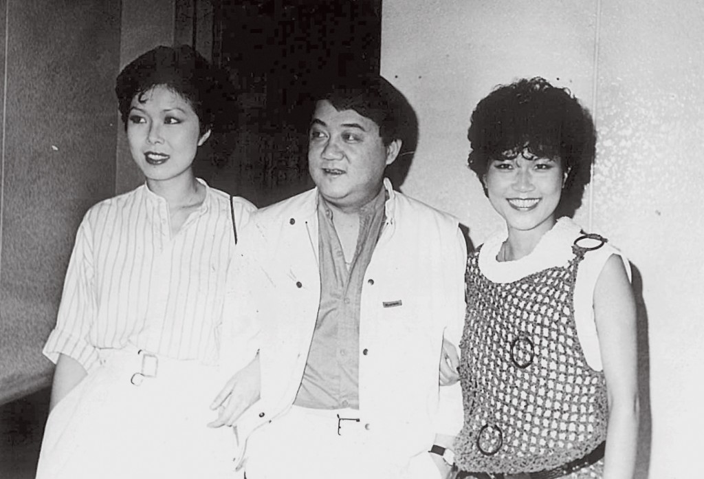關菊英（左）是已故音樂人黎小田的第二任前妻。