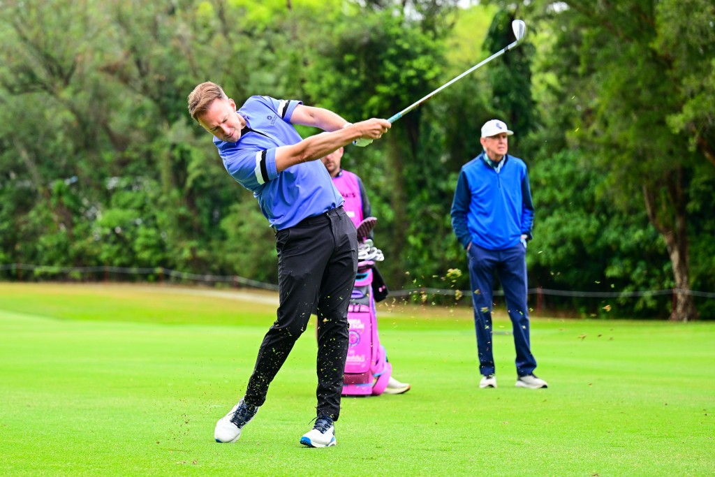 桌球「世一」卓林普：兩個『打波』都要好準確。廖偉業攝