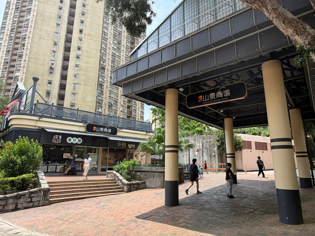 屯門區山景邨。陳耀霆攝 屯門區山景邨。陳耀霆攝