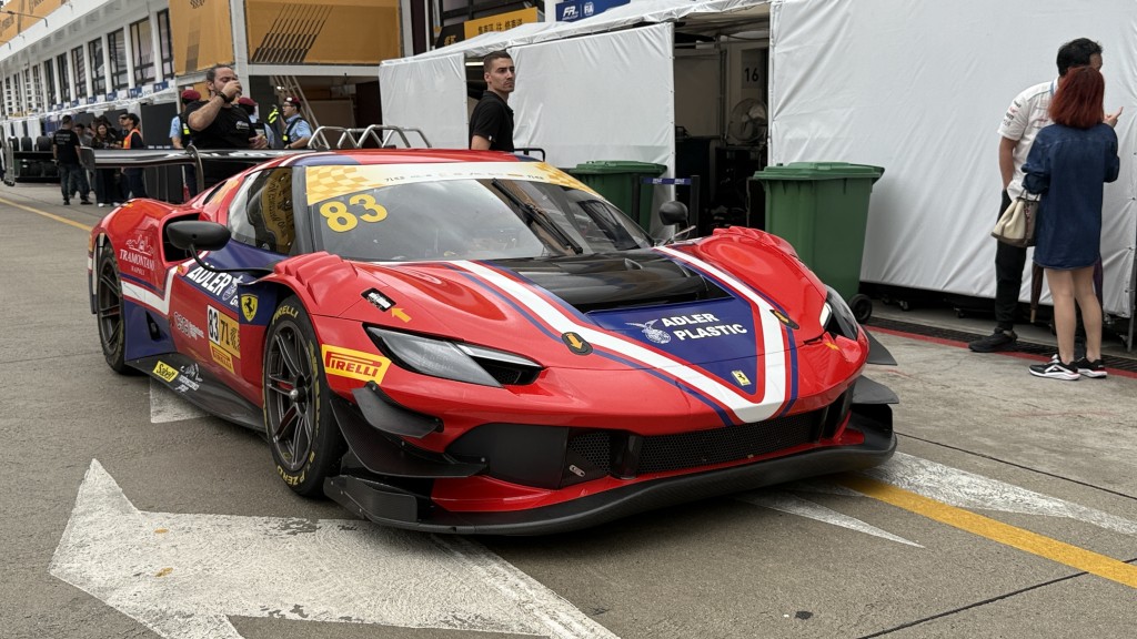 2024澳門大賽車FIA GT世界盃，代表法拉利廠隊駕駛Ferrari 296 GT3的車手傅奥，今日計時賽表現出色最終以第4名成績出戰周選拔賽。