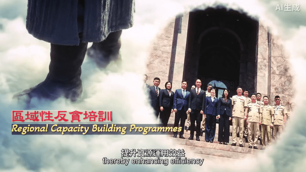 廉署積極與國際盟友攜手推動反貪。 廉署積極與國際盟友攜手推動反貪。