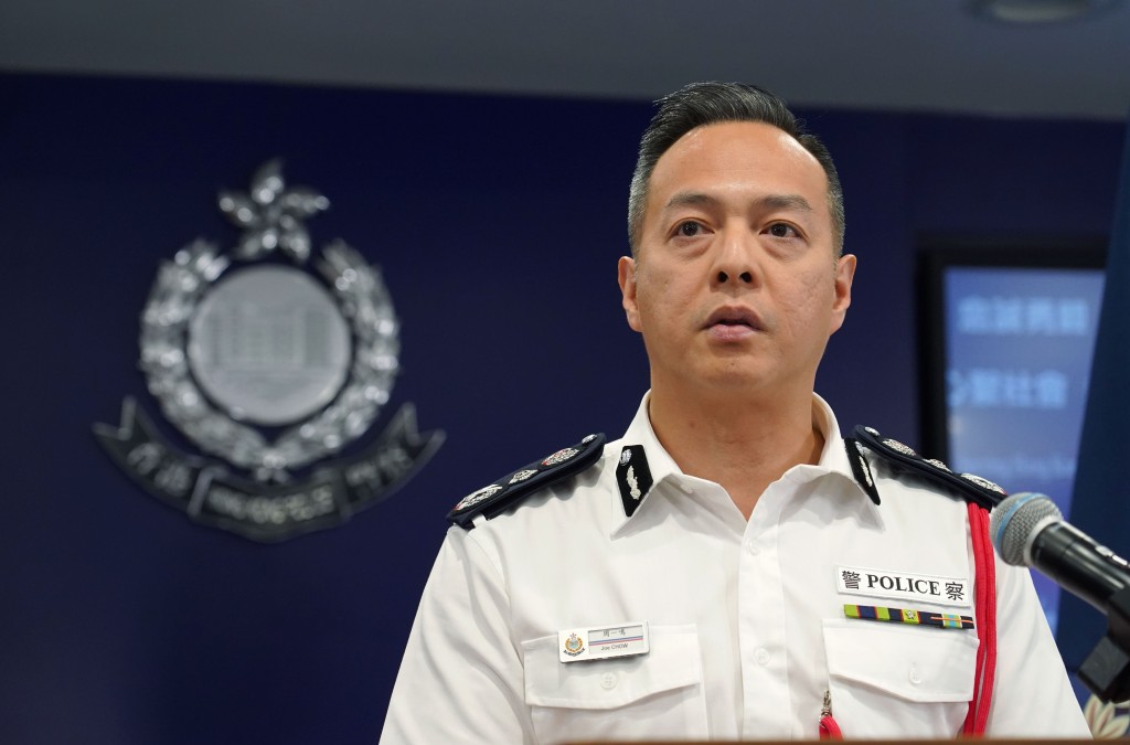 周一鳴表示先導計劃實施後，無人機6月初至今已協助油尖警區偵破4宗罪案。資料圖片
