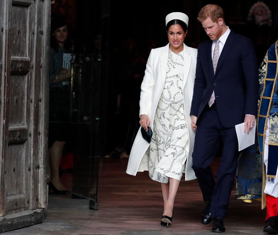 報道指梅根懷孕期間購罝的孕婦衣服總值超過50萬英鎊。AP