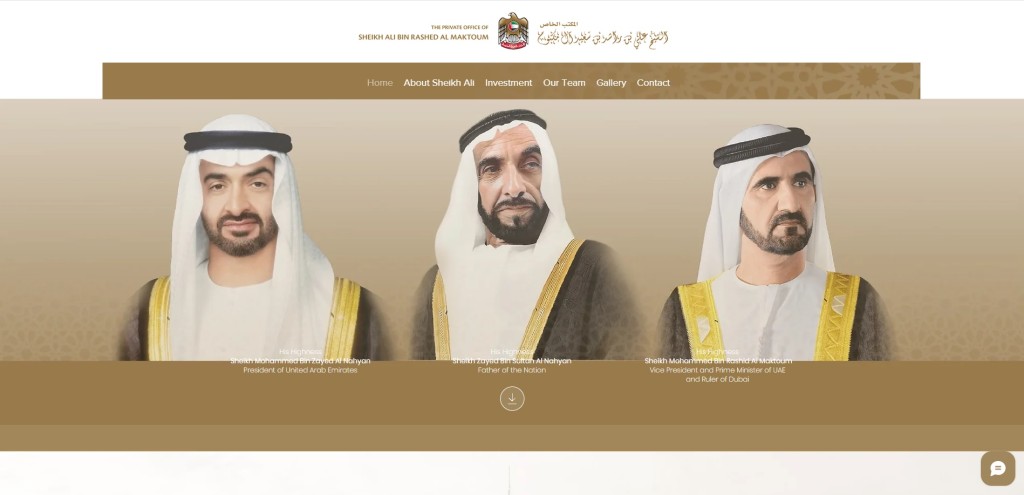 記者4月11日中午嘗試連接「杜拜王子」的家辦網站，發現又可以瀏覽。（網頁截圖）