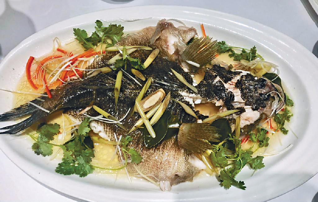 ■魚露蒸野生筍殼魚