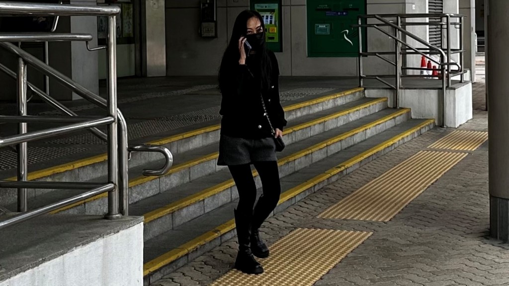 女被告范庭恩。楊銘輝攝