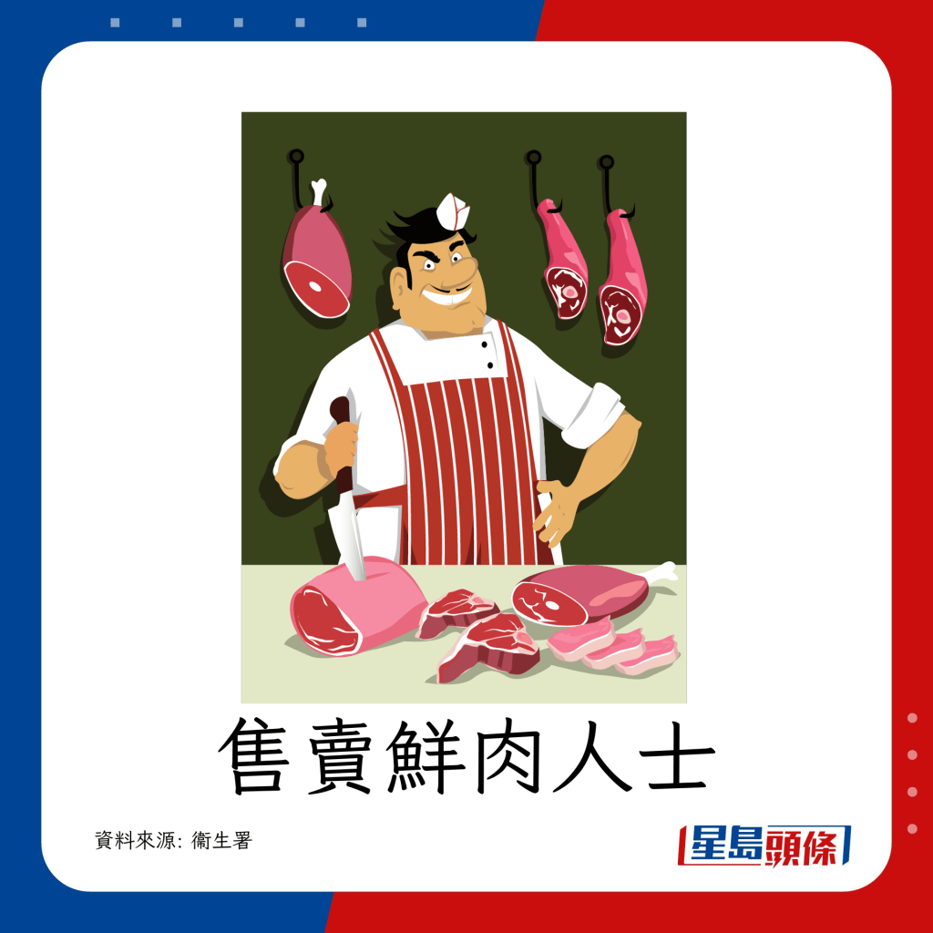 售賣鮮肉人士