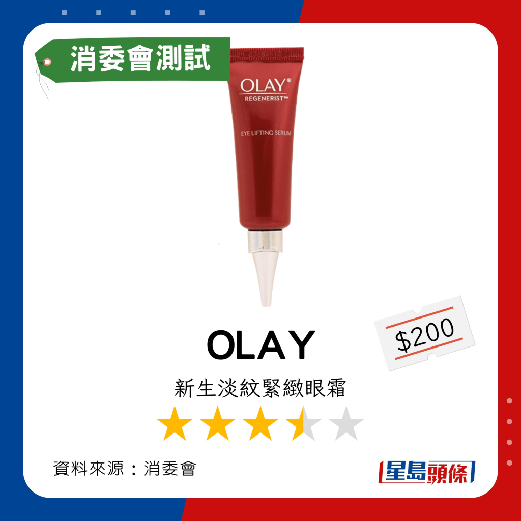 消委會除皺眼霜｜OLAY