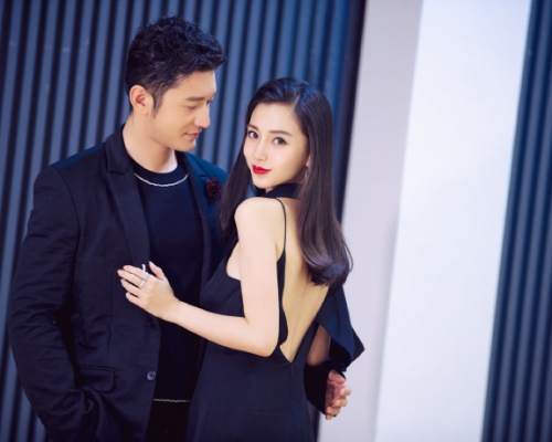 黃曉明與Angelababy迎接兒子出世。