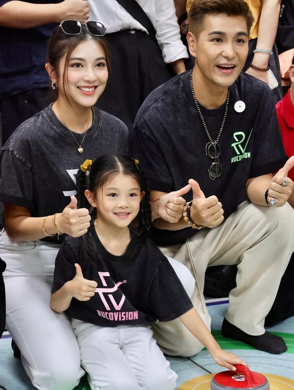 陳展鵬一家最近搬入獨立屋。 陳展鵬一家最近搬入獨立屋。