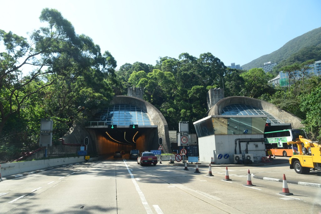 香港仔隧道上月起实施「易通行」。资料图片