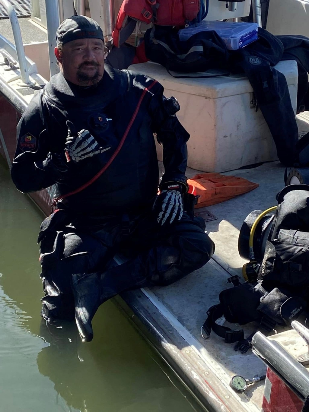 潛水員普里格莫爾。 facebook / Blue Diver Search and Recovery