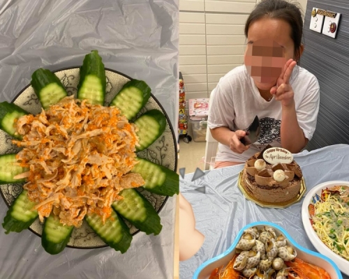 姐姐用心學煮飯。網圖